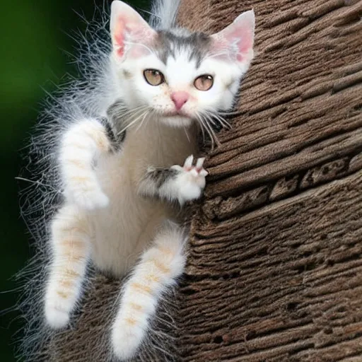 Image similar to a spidercat.