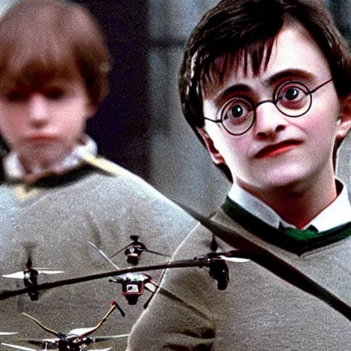 Image similar to harry potter spell predator drone strikes