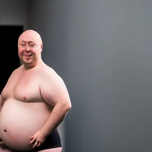 Prompt: obese aksel hennie