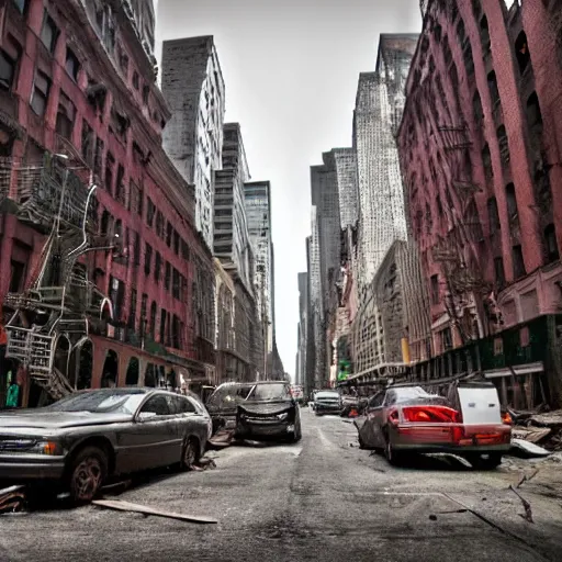 Image similar to New York City abandoned for 500 years