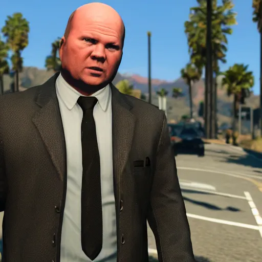 Prompt: Phil Mitchell in GTA V