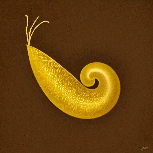 Image similar to A snail wearing a golden crown, high detail photo, 8k, digital art