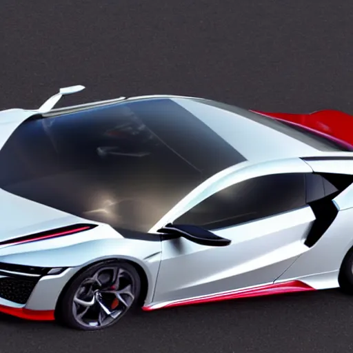 Prompt: 2023 honda NSX concept car