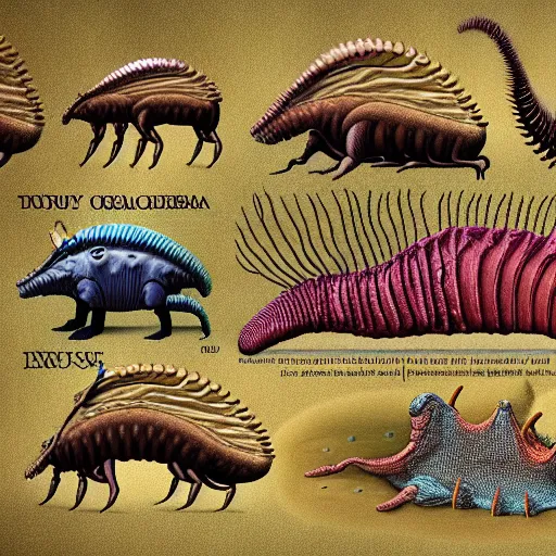 Image similar to cambrian era creatures