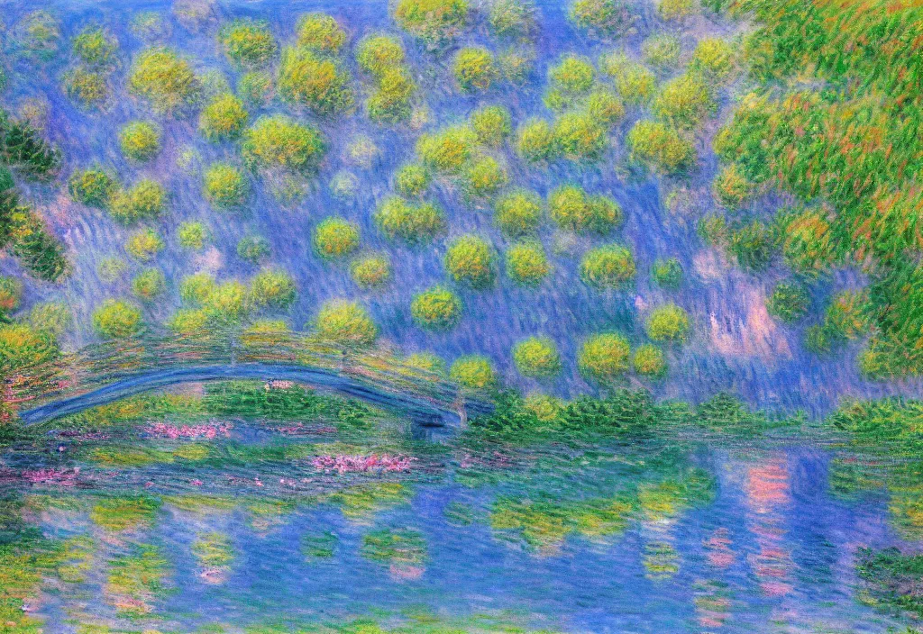 Image similar to anime scenery, very anime scenery in impressionist style, trending artwork, anime painter studio, by claude monet