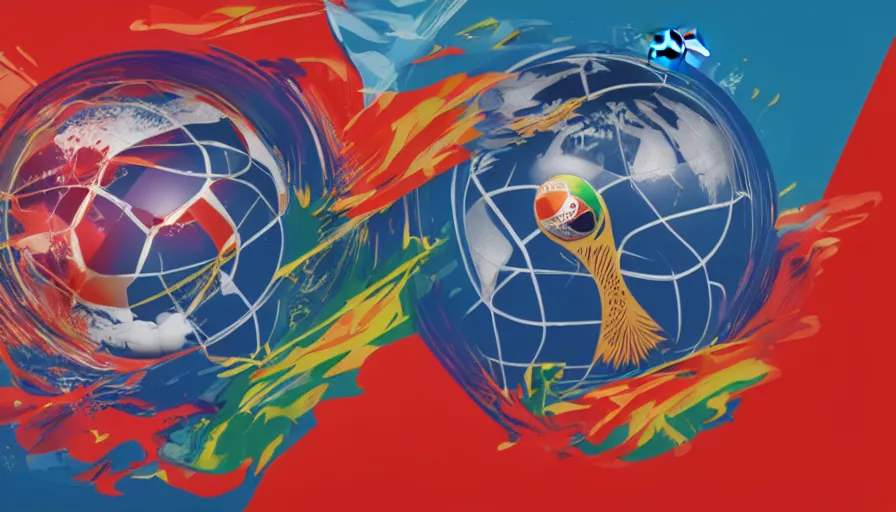 Image similar to 2 0 3 0 fifa world cup logo, advertising panel, hyperdetailed, artstation, cgsociety, 8 k