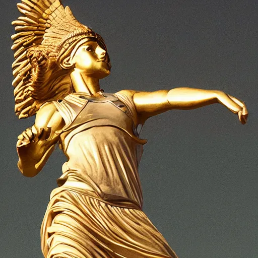 Image similar to the nike goddess of victory