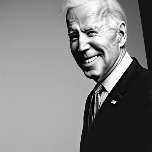 Image similar to a portrait of a joe biden from the beyond, body horror, by gerard brom and ansel adams