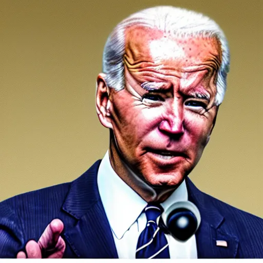 Prompt: Joe Biden as an action hero fighting off commies, 4k
