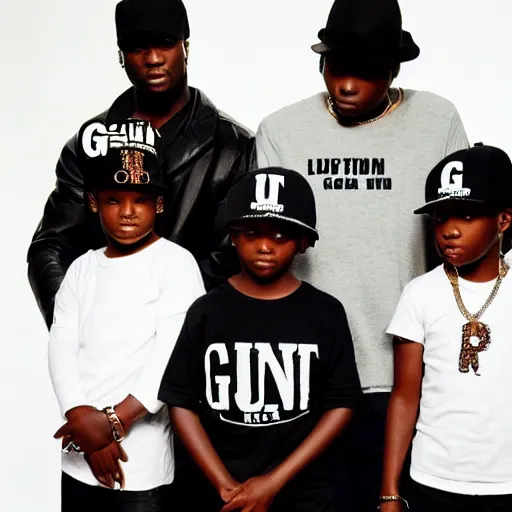 g unit album cover with children | Stable Diffusion | OpenArt