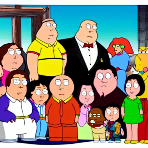 Prompt: Family Guy Japanese Anime