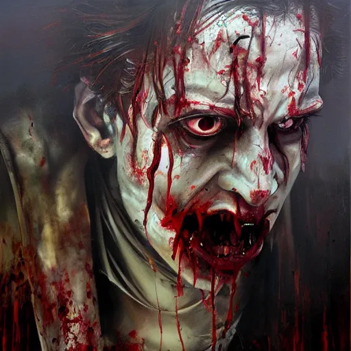 Image similar to zombie apocalypse by diego dayer, detailed