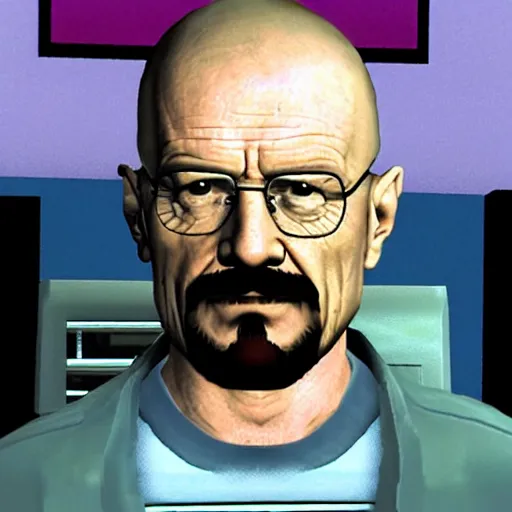 Image similar to Walter White on Nintendo 64, screenshot