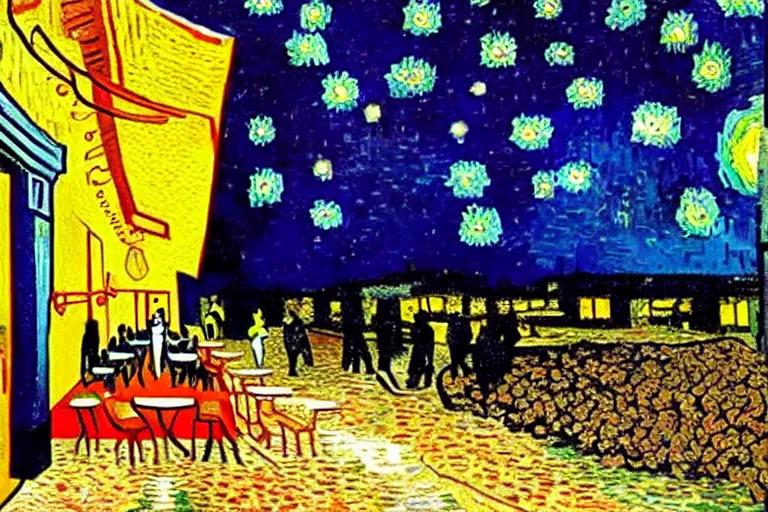 Prompt: a beautiful new piece of artwork by Vincent van Gogh, inspired by all of his previous works