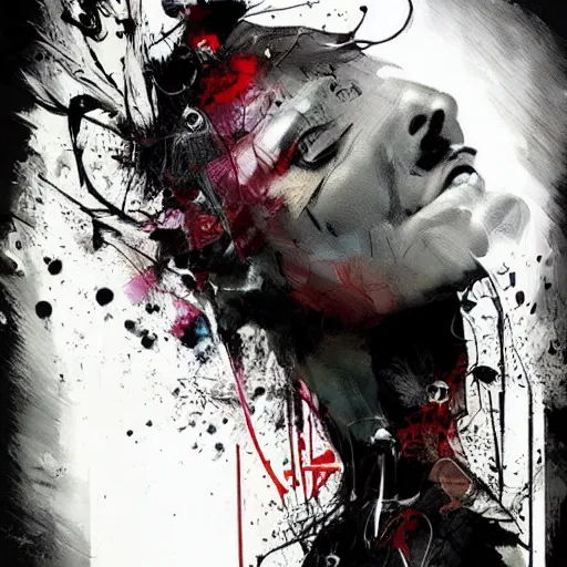 Image similar to is death another birthday, russ mills trending on art station