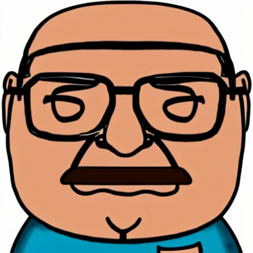 Image similar to walter white as pou