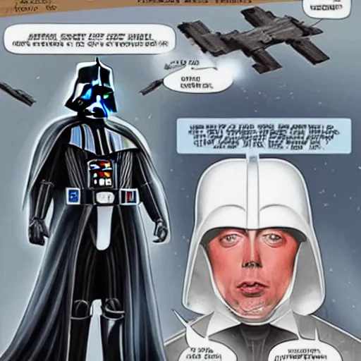 Image similar to darth vader played by elon musk