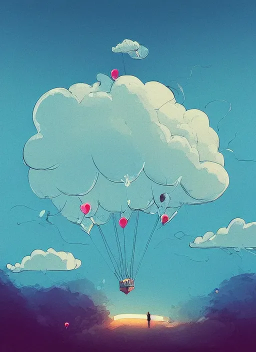 Image similar to A breaching whale made of clouds in the sky, hot air balloons with people, digital painting by Alena Aenami, Alena Aenami, Alena Aenami, Muhammad Nafay, Jordan Grimmer, Studio Ghibli, wonderous, serene, intricate, elegant, beautiful, highly detailed, artstation, concept art, sharp focus, illustration, cinematic lighting, cgsociety, 8k, high resolution, hyperdetailed, trending on artstation