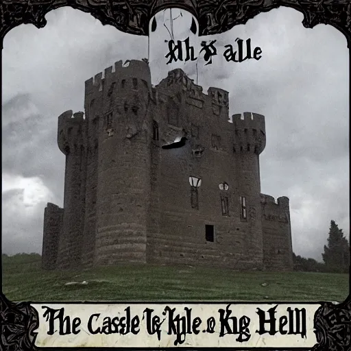 Image similar to the castle of the king of hell