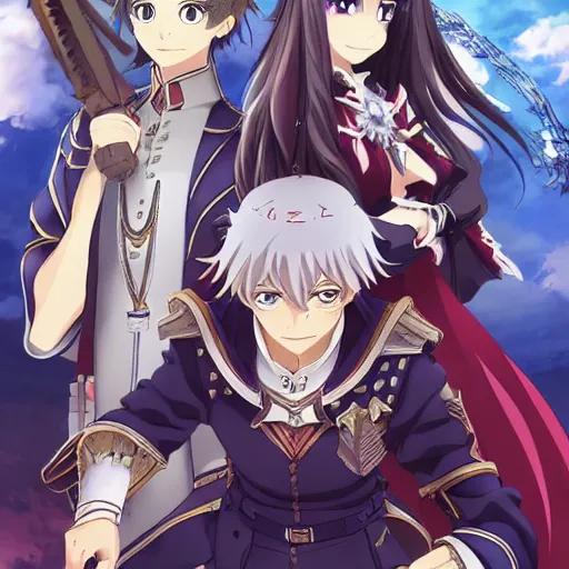 Image similar to isekai masterpiece by liya nikorov, zeronis, sciamano 2 4 0 anime key visual