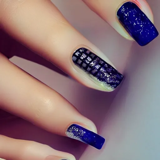 Image similar to nail design, realistic,