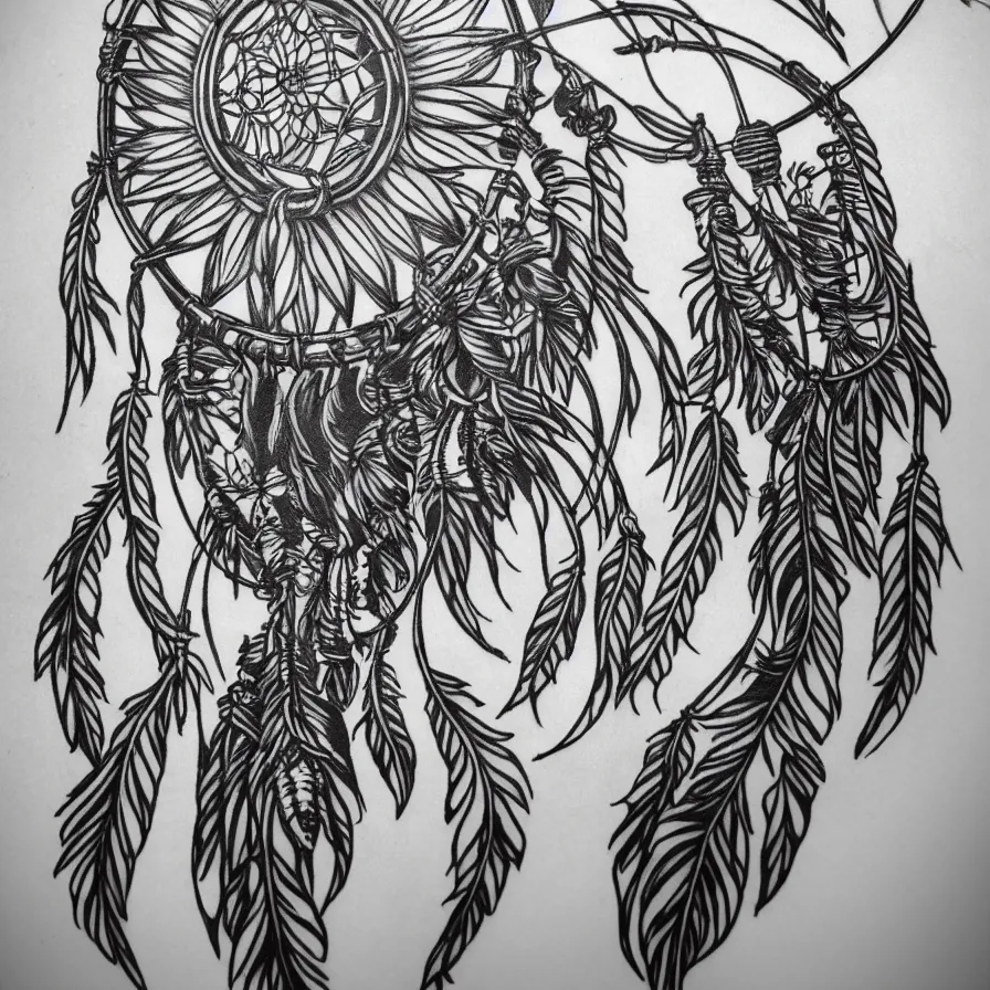 Dream Catcher Art Drawing - Free Transparent PNG Clipart Images Download