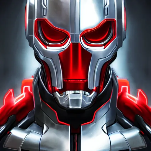 Prompt: Ultron portrait, artstation