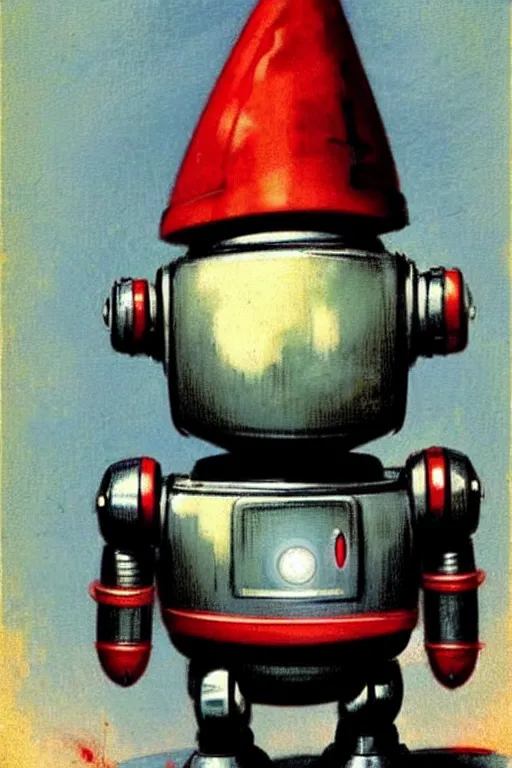 Image similar to ( ( ( ( ( 1 9 5 0 s robot knome b 9 robot lost in space robert kinoshita robby the robot. muted colors. ) ) ) ) ) by jean - baptiste monge!!!!!!!!!!!!!!!!!!!!!!!!!!!!!!