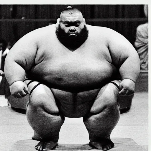 Image similar to mr. t sumo wrestler