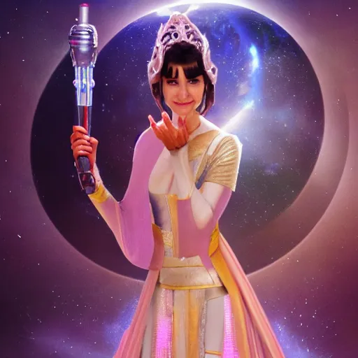 Image similar to victoria justice as princess padme in star wars episode 3, 8 k resolution, cinematic lighting, anatomically correct