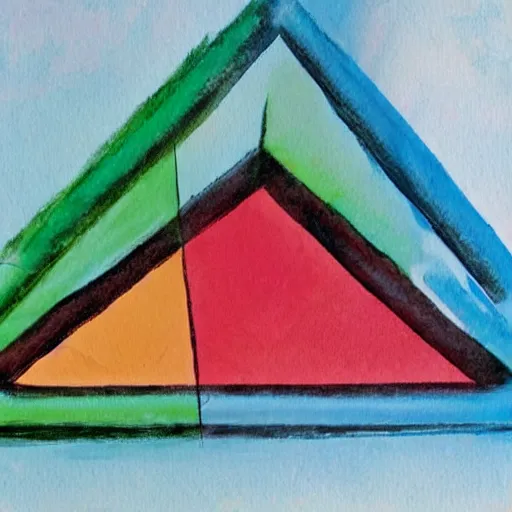 Image similar to a magical triangle