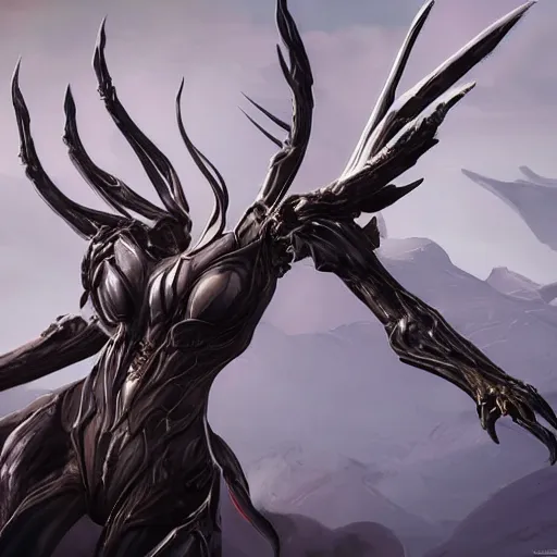 Image similar to high quality bug pov of a beautiful and stunning giant valkyr warframe, doing an elegant pose high above you, looms over you, about to step on you, unaware of your existence, slick elegant design, sharp claws, detailed shot legs-up, highly detailed art, epic cinematic shot, realistic, professional digital art, high end digital art, furry art, DeviantArt, artstation, Furaffinity, 8k HD render, epic lighting, depth of field