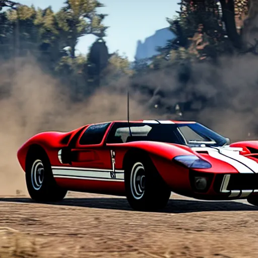 Image similar to ford gt 4 0 in red dead redemption 2