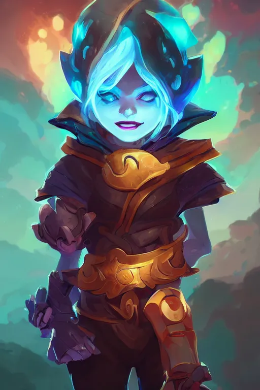 Prompt: tristana league of legends wild rift hero champions arcane magic digital painting bioluminance alena aenami artworks in 4 k design by lois van baarle by sung choi by john kirby artgerm style pascal blanche and magali villeneuve mage fighter assassin