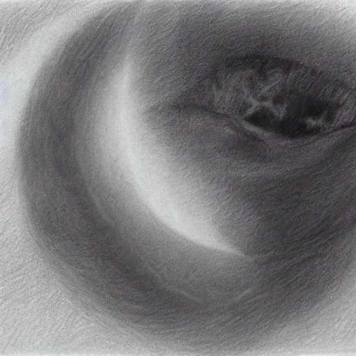 Prompt: a pencil drawing of an undiscovered animal on planet Jupiter