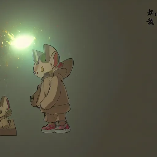 Prompt: volumetric lighting character Murakami by Tivadar color, 2D animation diminish as Kai phantom pain registering integrity identity disorder