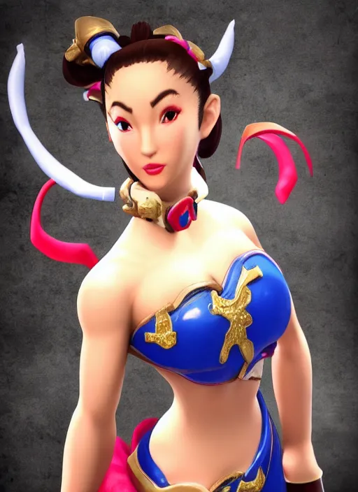 Image similar to a photo of chun'li