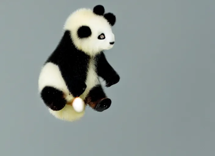 Image similar to microscopic panda found in microscope