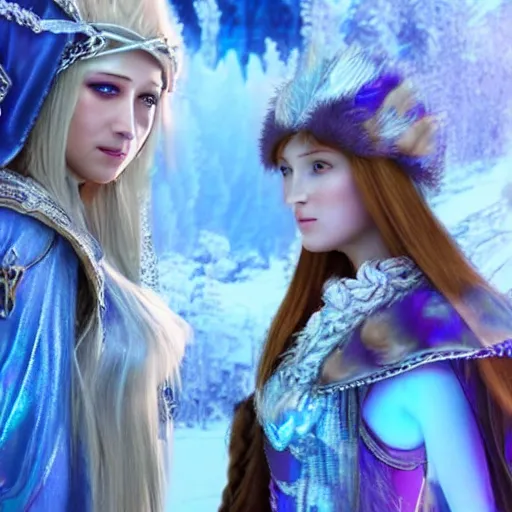 Image similar to still of a film with Crystal Maiden