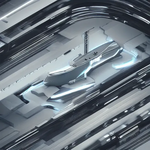 Image similar to sci-fi wall structure logotype and car on the coronation of napoleon painting and digital billboard in the middle, unreal engine 5, keyshot, octane, artstation trending, ultra high detail, ultra realistic, cinematic, 8k, 16k, in style of zaha hadid, in plastic, dark, tilt shift,