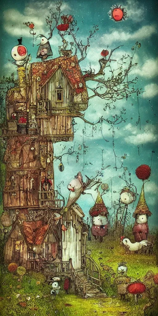 Image similar to a summer scene by alexander jansson