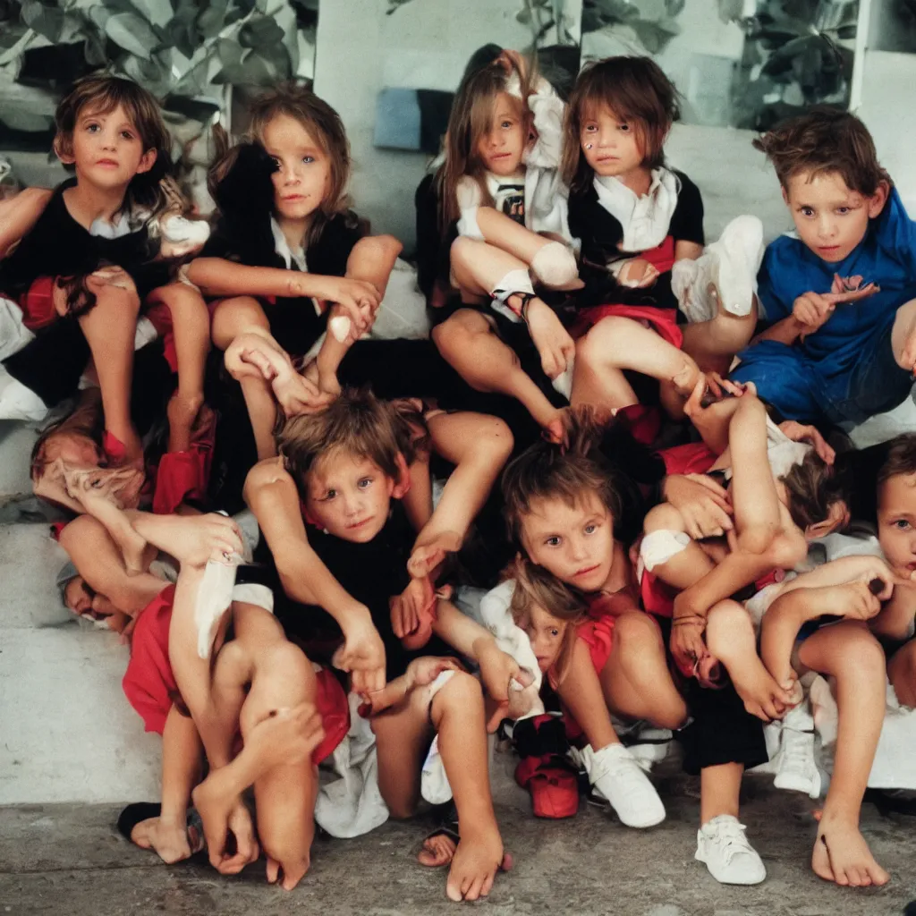 Image similar to kids by larry clark 8 k