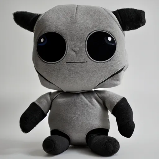 Prompt: locutus of borg as a plushie