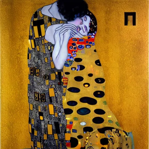 Prompt: artwork inspired by gustav klimt