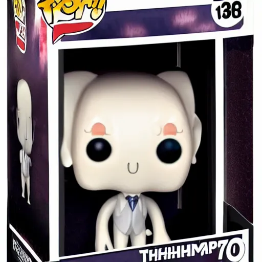 Image similar to elephant man funko pop