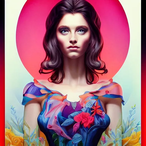 Image similar to sarah down finder portrait, Pixar style, by Tristan Eaton Stanley Artgerm and Tom Bagshaw.