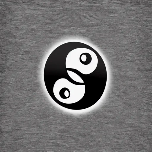 Image similar to yin Yang symbol by apes and horses