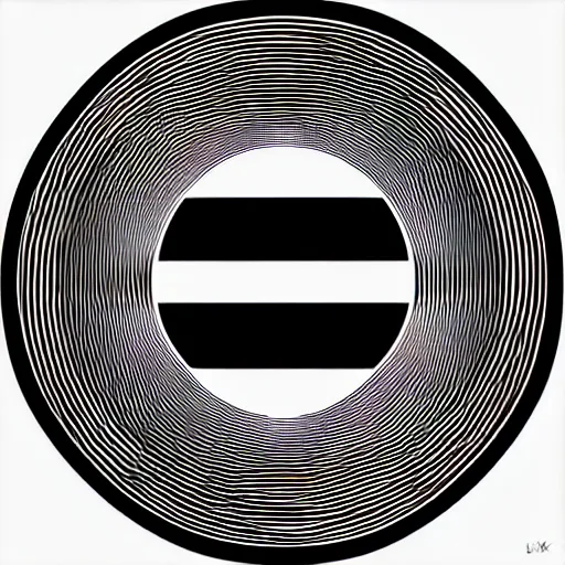 Image similar to black and white symbol by karl gerstner, monochrome, 8 k scan, centered, symetrical, satisfying, bordered