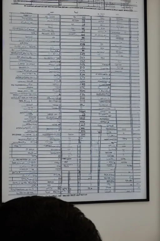 Image similar to picture of an eye exam chart