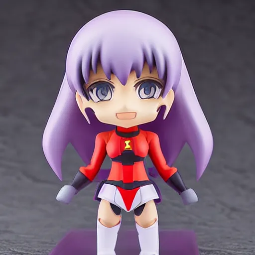 Image similar to high quality portrait flat matte painting of cute EVANGELION-01 in the style of nendoroid and toon EVANGELION , flat anime style, thick painting, medium close-up